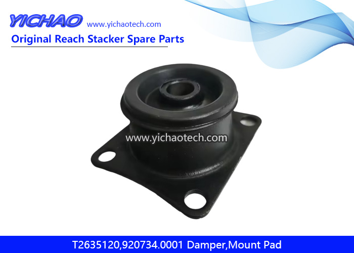 Kalmar T2635120,920734.0001 Damper,Mount Pad for DCE80-100/45E Container Reach Stacker Spare Parts