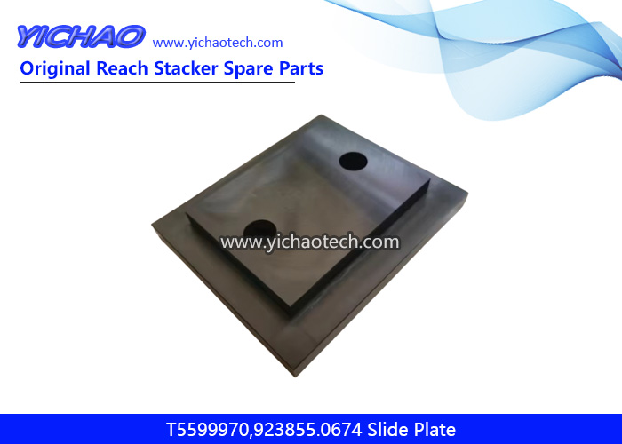 Kalmar T5599970,923855.0674 Slide Plate for DCE80-100/45E Container Reach Stacker Spare Parts