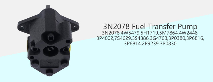 Replacement Gear Pump 3N2078,4W5479,5H1719,5M7864,4W2448,3P4002,7S4629,3S4386,3G4768,3P0380,3P6816,3P6814,2P9239,3P0830 Hydraulic Fuel Transfer Pump