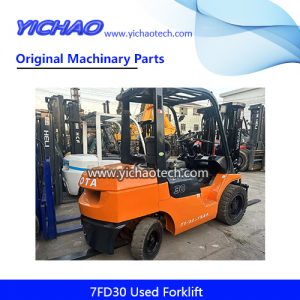 Hot Sale Second Hand Used TCM FD30Z5 3ton Diesel Engine Forklift & Isuzu C240