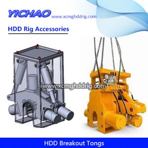 HDD Breakout Tongs Hydraulic Drill Pipe Shackle Tool for Horizontal Directional Drilling HDD Machine