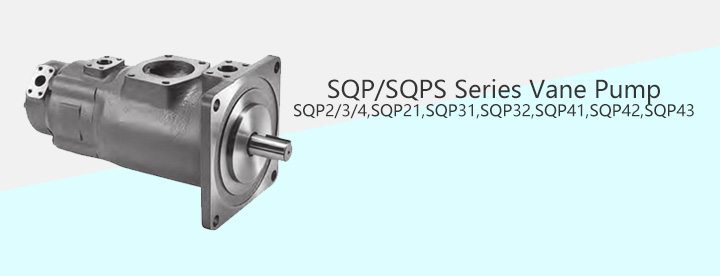 Single/Double/Triple Fixed Displacement SQP/SQPS Series Hydraulic Vane Pump SQP2/3/4,SQP21,SQP31,SQP32,SQP41,SQP42,SQP43