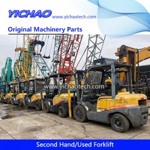 2ND Second Hand Forklift Diesel/Gas/Electric Heli/Tcm/Unicarriers/Komatsu/Hyundai Used Forklift for Sale