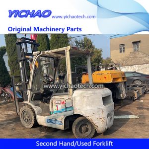 2ND Second Hand Forklift Diesel/Gas/Electric Heli/Tcm/Unicarriers/Komatsu/Hyundai Used Forklift for Sale