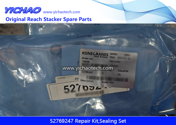 Konecranes 52769247 Repair Kit,Sealing Set for Container Reach Stacker Spare Parts