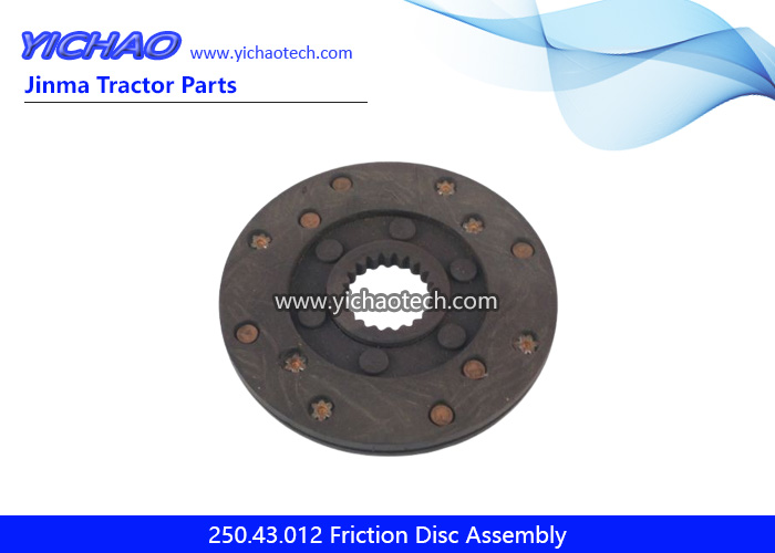 Jinma 250.43.012 Friction Disc Assembly for JM184,200,204,254,284 Tractor Spare Parts