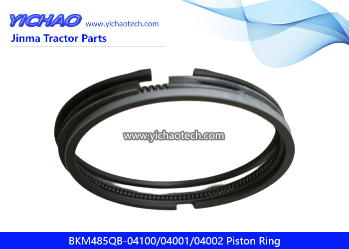 Jinma BKM485QB-04100/04001/04002 Piston Ring for Laidong KM385 & KM485 Engines Spare Parts