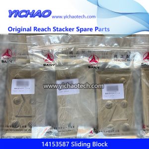 Sany 14153587 Sliding Block for Container Reach Stacker Spare Parts