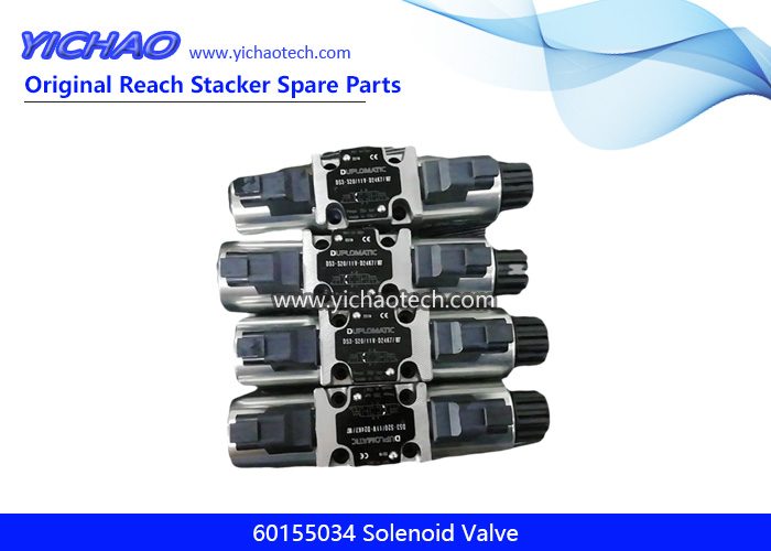 Sany 60155034 Solenoid Valve for Container Reach Stacker Spare Parts