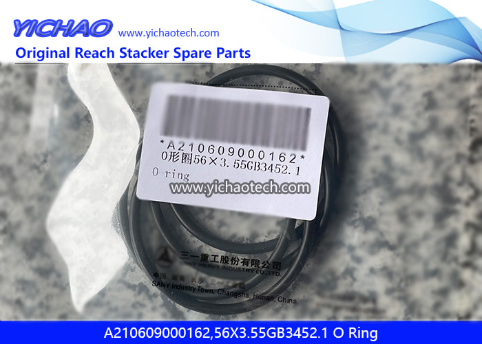 Sany A210609000162,56X3.55GB3452.1 O Ring for Container Reach Stacker Spare Parts