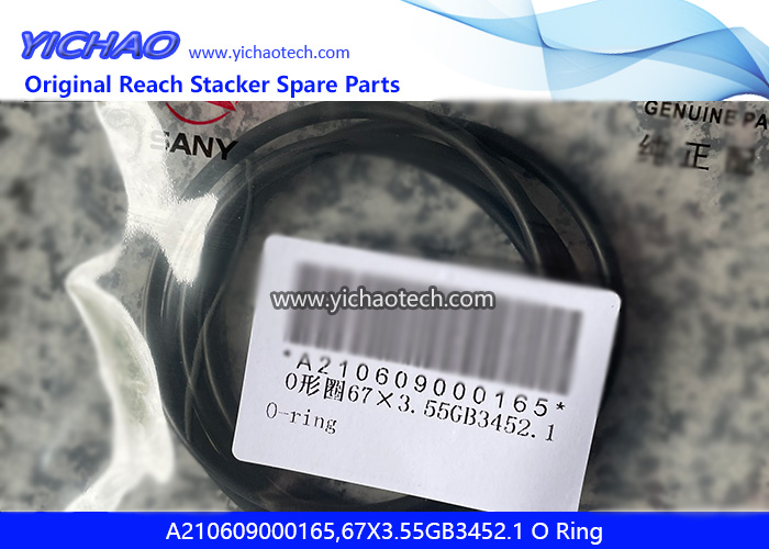 Sany A210609000165,67X3.55GB3452.1 O Ring for Container Reach Stacker Spare Parts