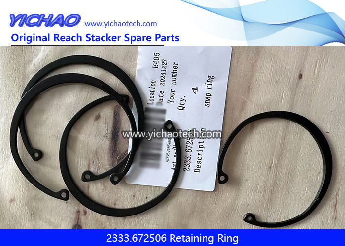 Fantuzzi 2333.672506 Retaining Ring for Container Reach Stacker Spare Parts