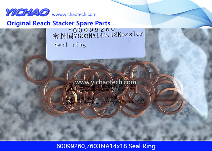 Sany 60099260,7603NA14x18 Seal Ring for Container Reach Stacker Spare Parts