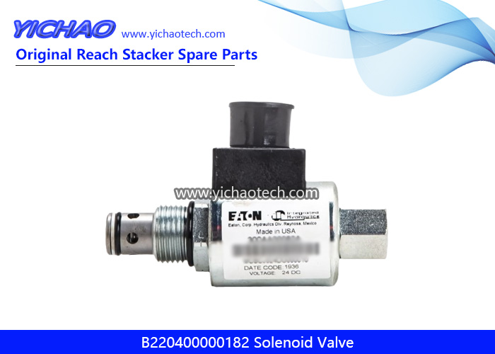 Sany B220400000182 Solenoid Valve for Container Reach Stacker Spare Parts