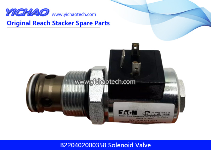 Sany B220402000358 Solenoid Valve for Container Reach Stacker Spare Parts