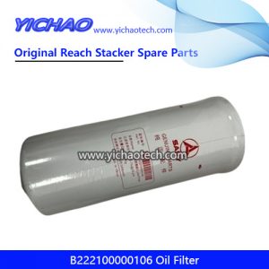 Sany B222100000106 Oil Filter for Container Reach Stacker Spare Parts